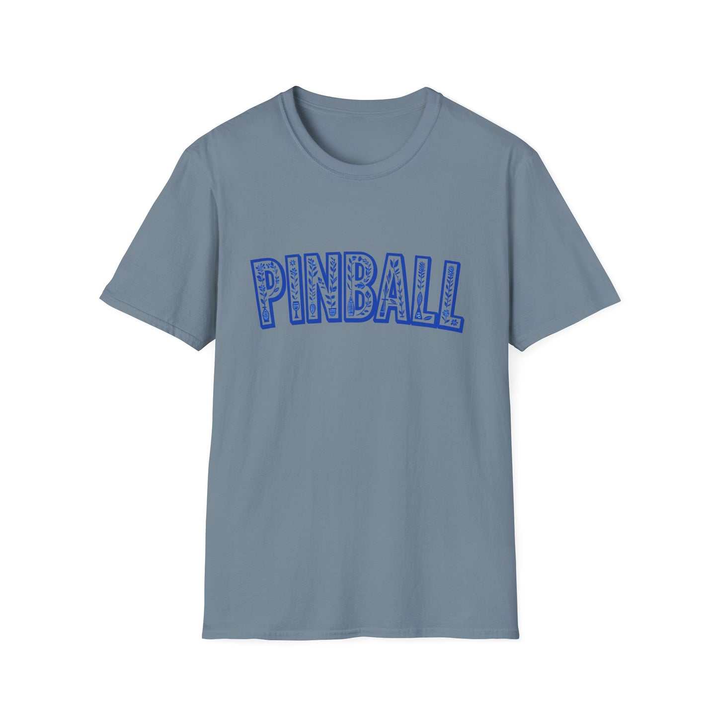 Cloisonne Pinball Unisex Softstyle T-Shirt, Holiday Tee, Gift for Him, Her, Family Gathering,