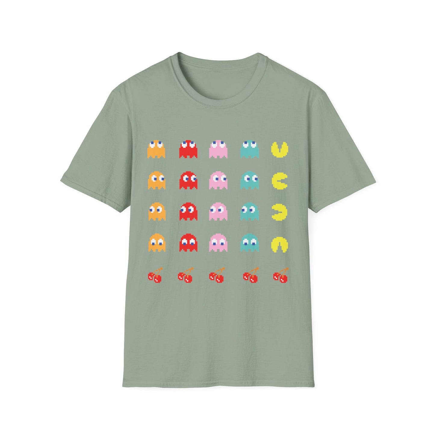 Retro Arcade Unisex T-Shirt, 80s Game Shirt, Gamer Gift, Vintage Pixel Design, Fun Casual Tee, Perfect for Celebrations