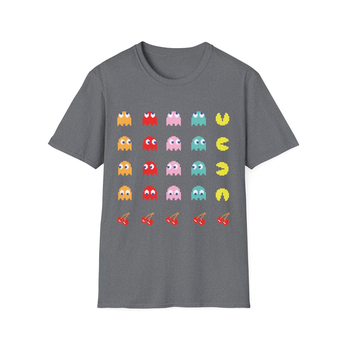 Retro Arcade Unisex T-Shirt, 80s Game Shirt, Gamer Gift, Vintage Pixel Design, Fun Casual Tee, Perfect for Celebrations
