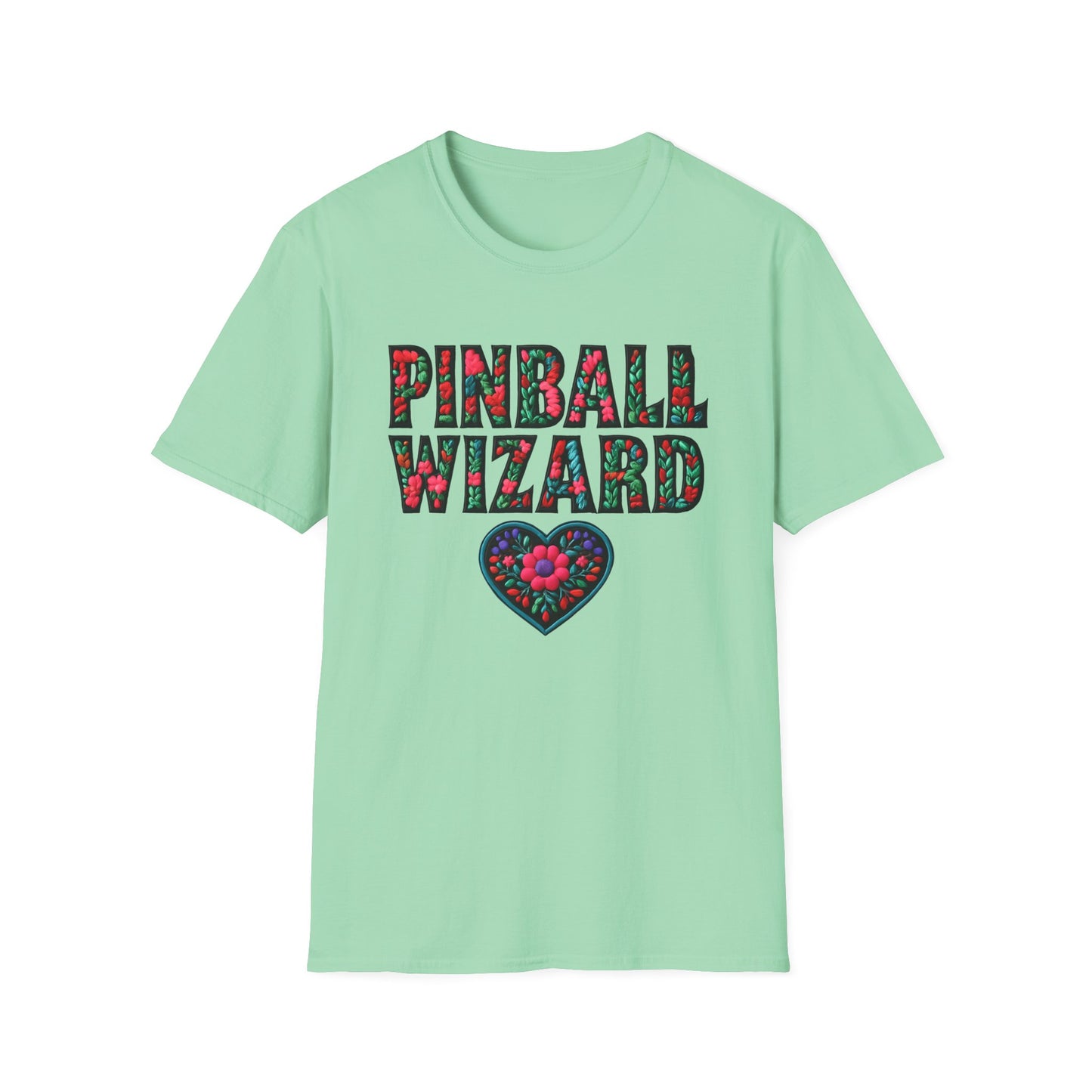 Pinball Wizard Unisex T-Shirt - Retro Arcade Tee for Gamers, Game Night, Fun Vintage Style