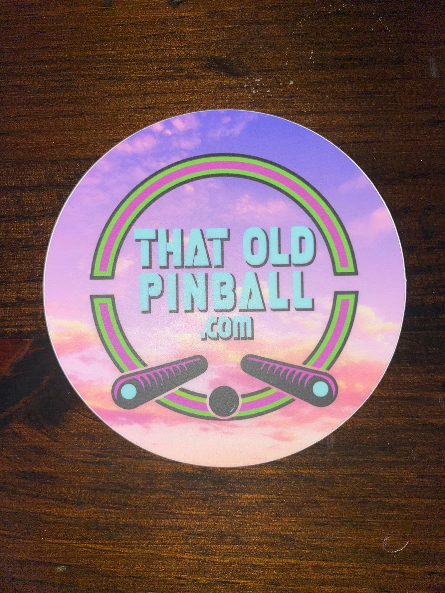 STICKERS - THAT OLD PINBALL SUMMER LOGO