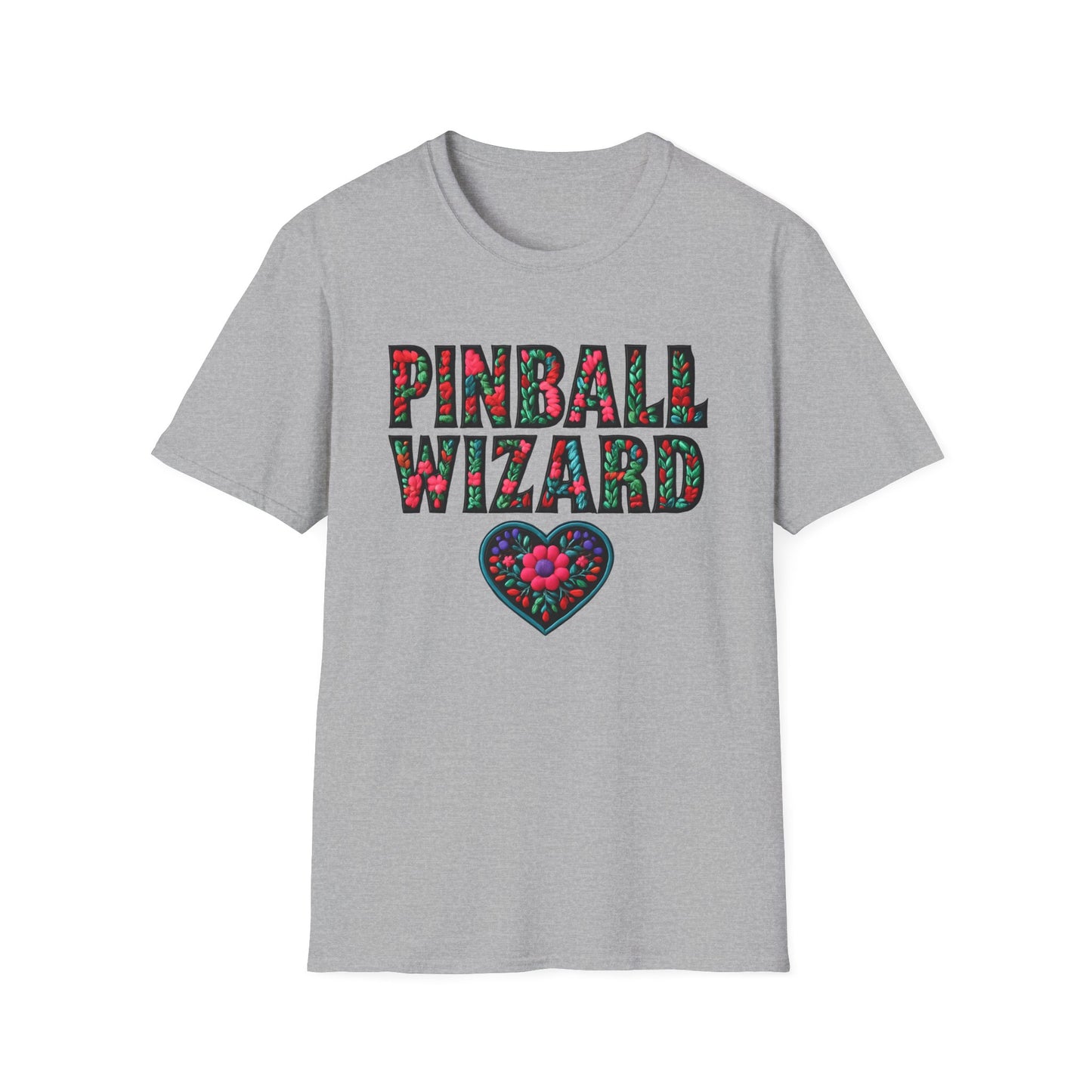 Pinball Wizard Unisex T-Shirt - Retro Arcade Tee for Gamers, Game Night, Fun Vintage Style