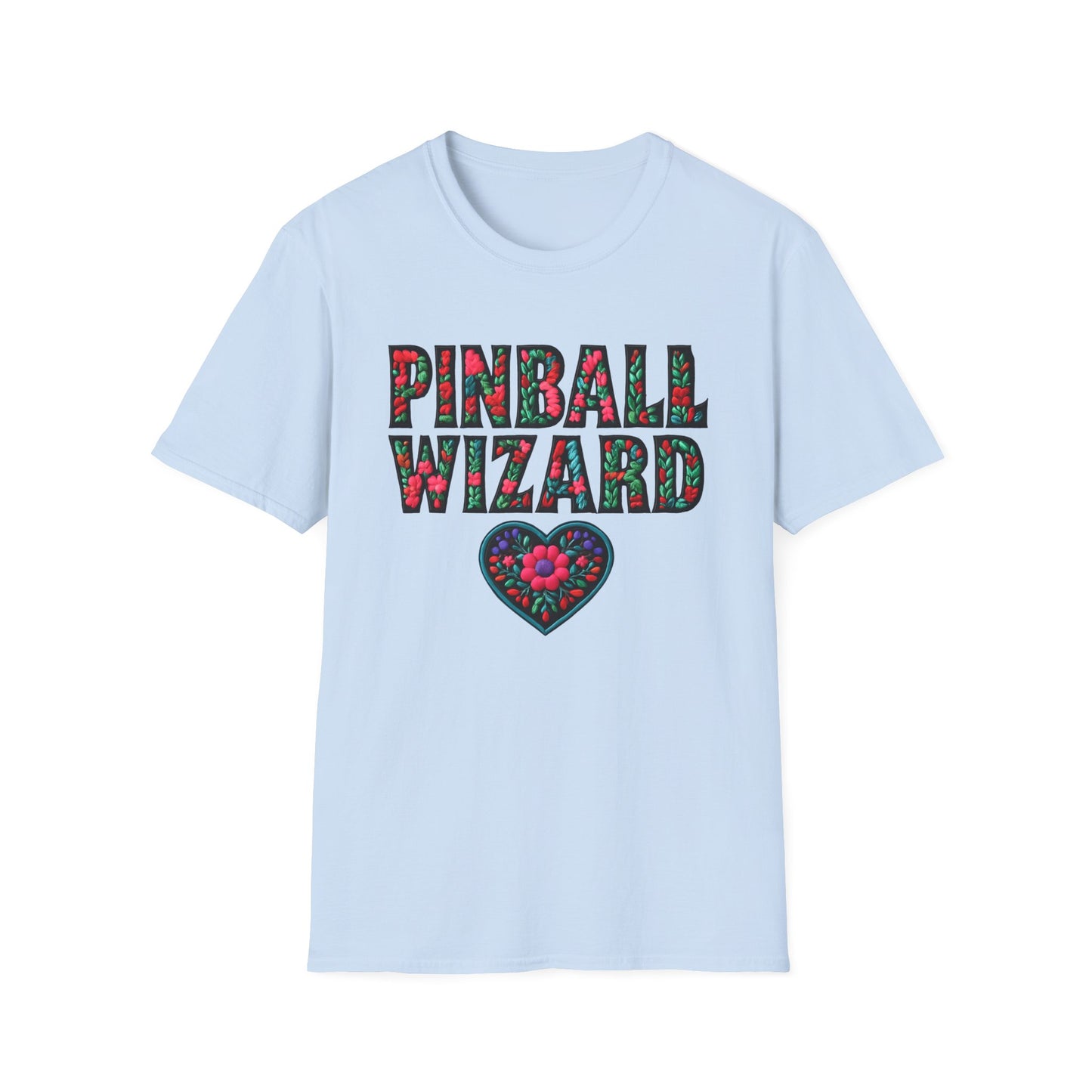 Pinball Wizard Unisex T-Shirt - Retro Arcade Tee for Gamers, Game Night, Fun Vintage Style