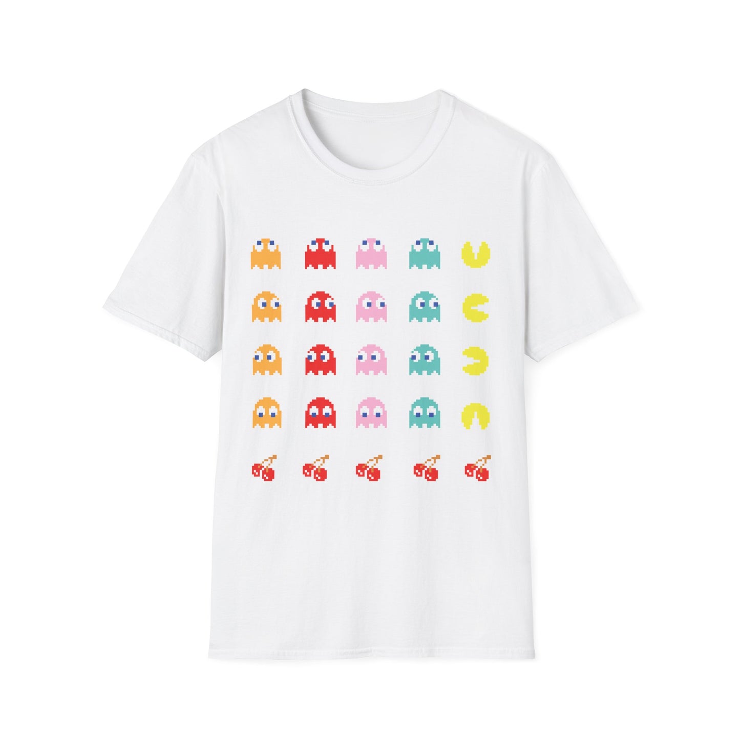 Retro Arcade Unisex T-Shirt, 80s Game Shirt, Gamer Gift, Vintage Pixel Design, Fun Casual Tee, Perfect for Celebrations