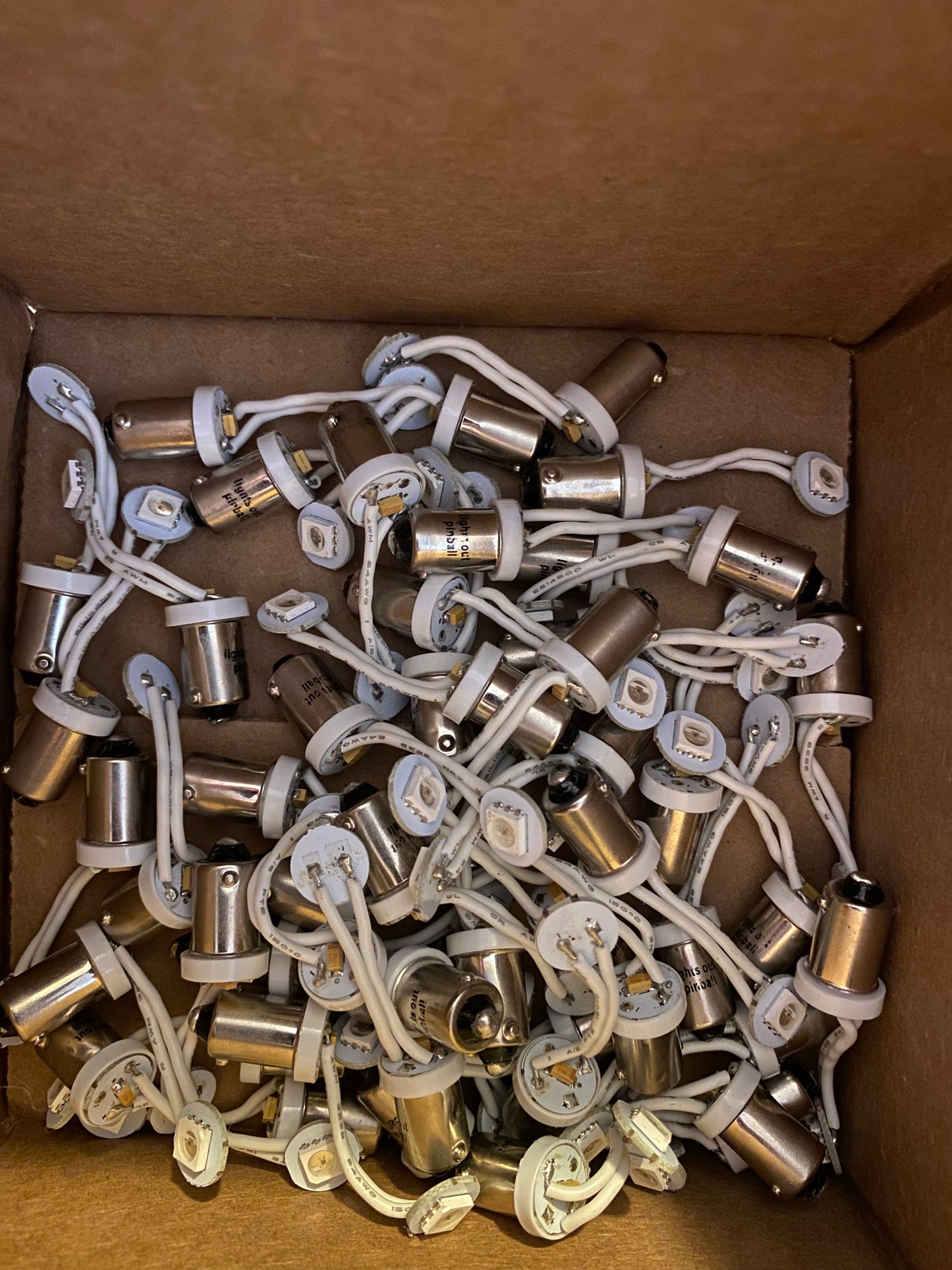 SLOW COLOR CHANGING BAYONET BASE - FLEX HEAD Bag of 50