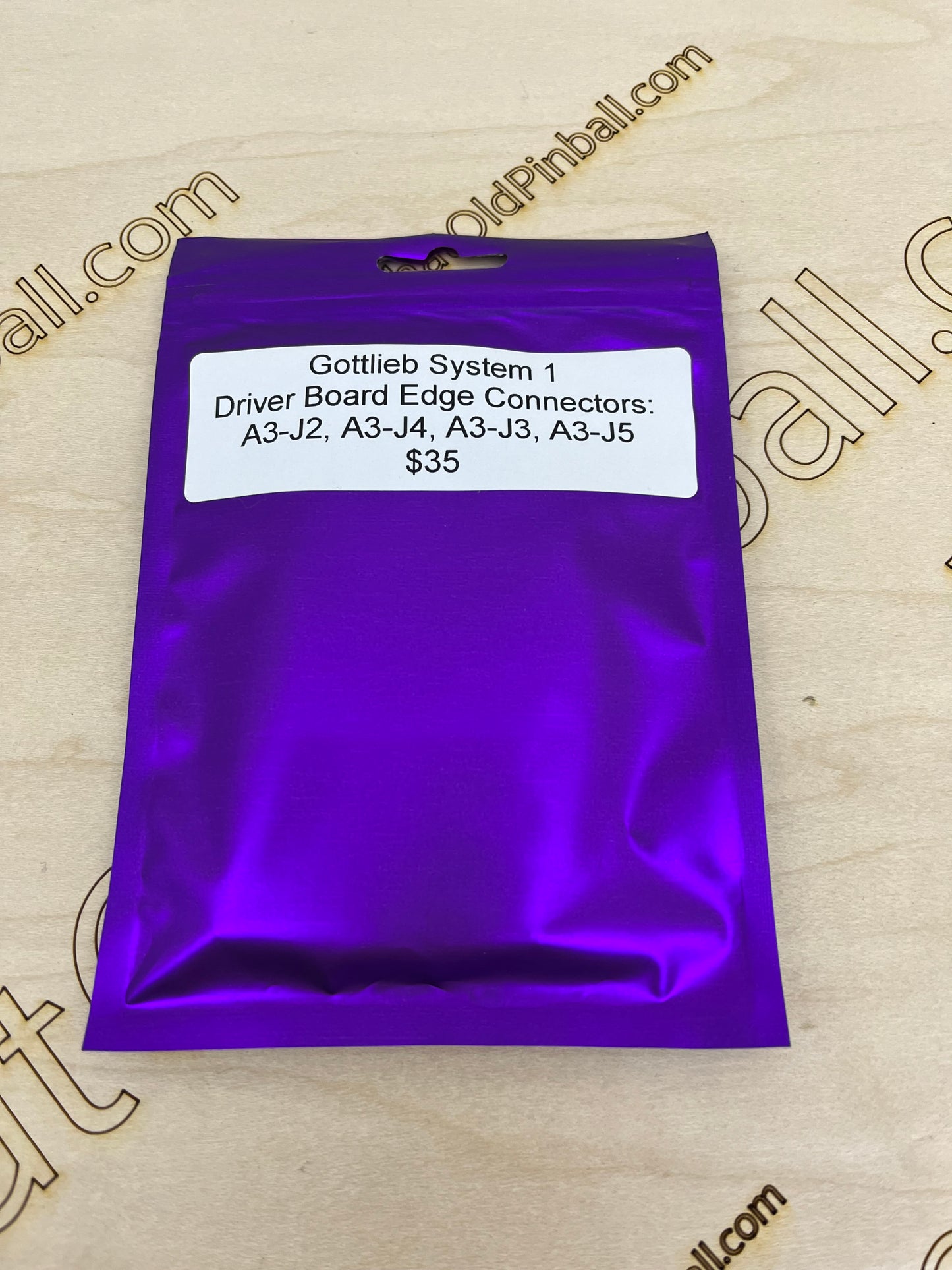 Gottlieb System 1 Set of Edge Connectors for Driver Board ***Excludes Interconnect***