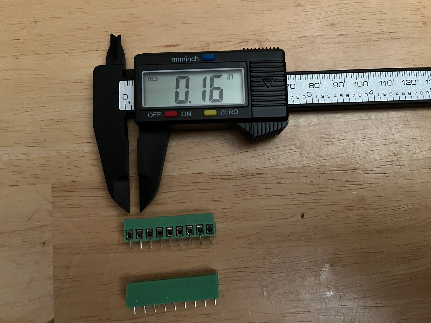Screw Header - .156" or 3.96mm pitch - 9 position, but can be configured to multiples of 3 - Lot of 2