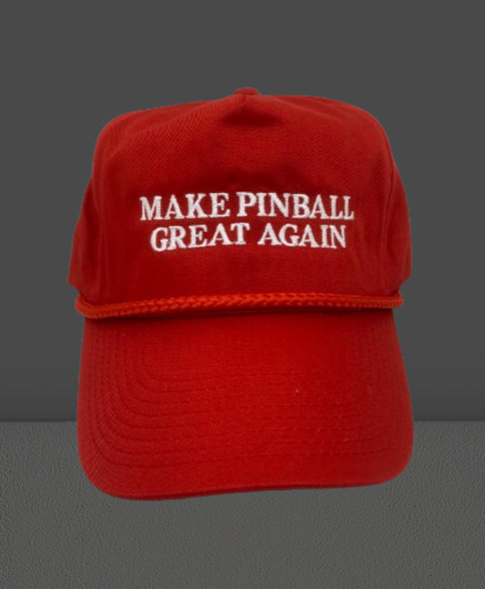 MAKE PINBALL GREAT AGAIN EMBROIDERED CAP
