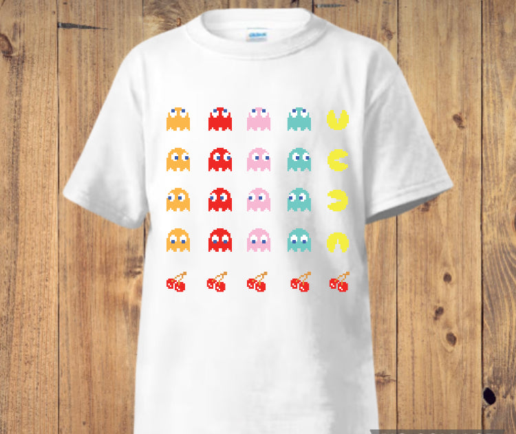 PACMAN & GHOSTS TSHIRT