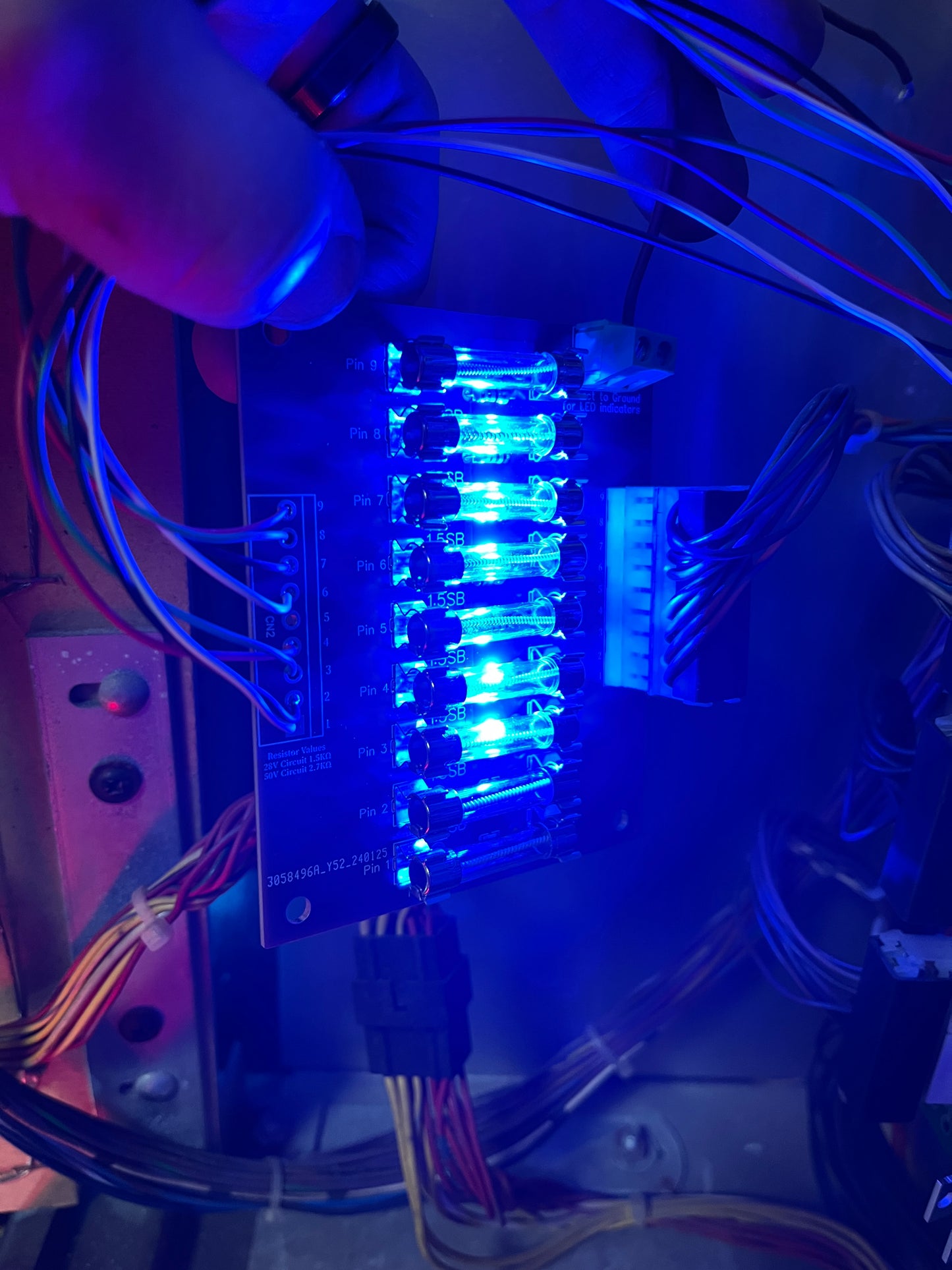 Solenoid Saver Board - All in one. Williams / Data East / Sega / Stern with LED indicators