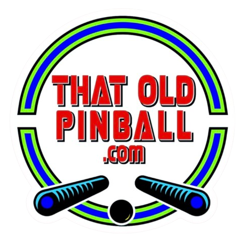 MAGNET - THAT OLD PINBALL LOGO
