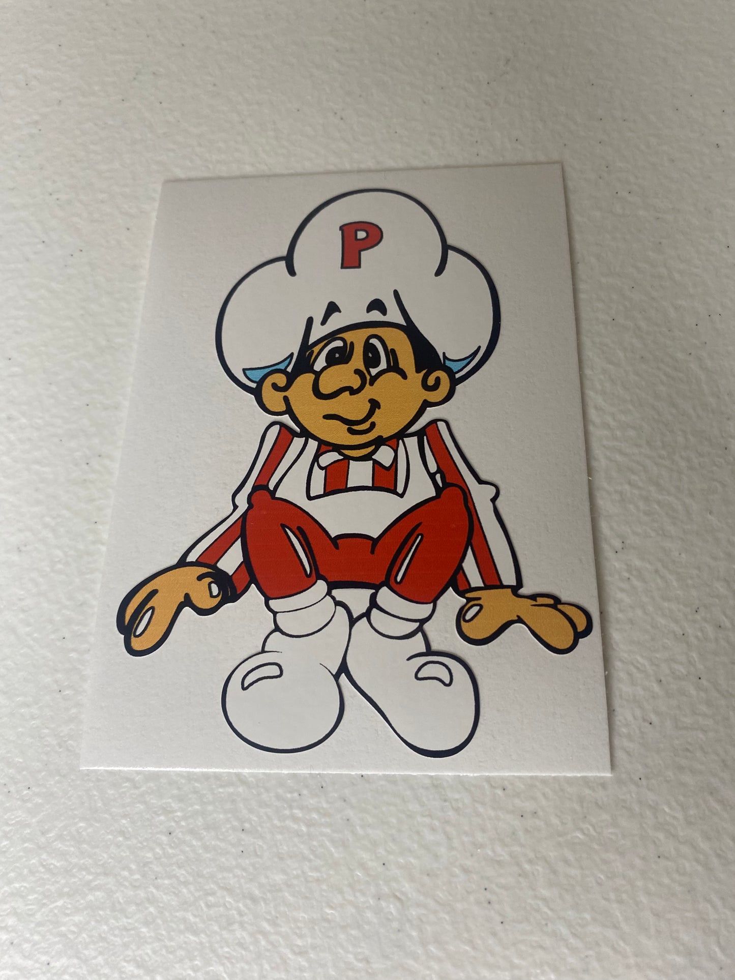 BURGERTIME 4” STICKER