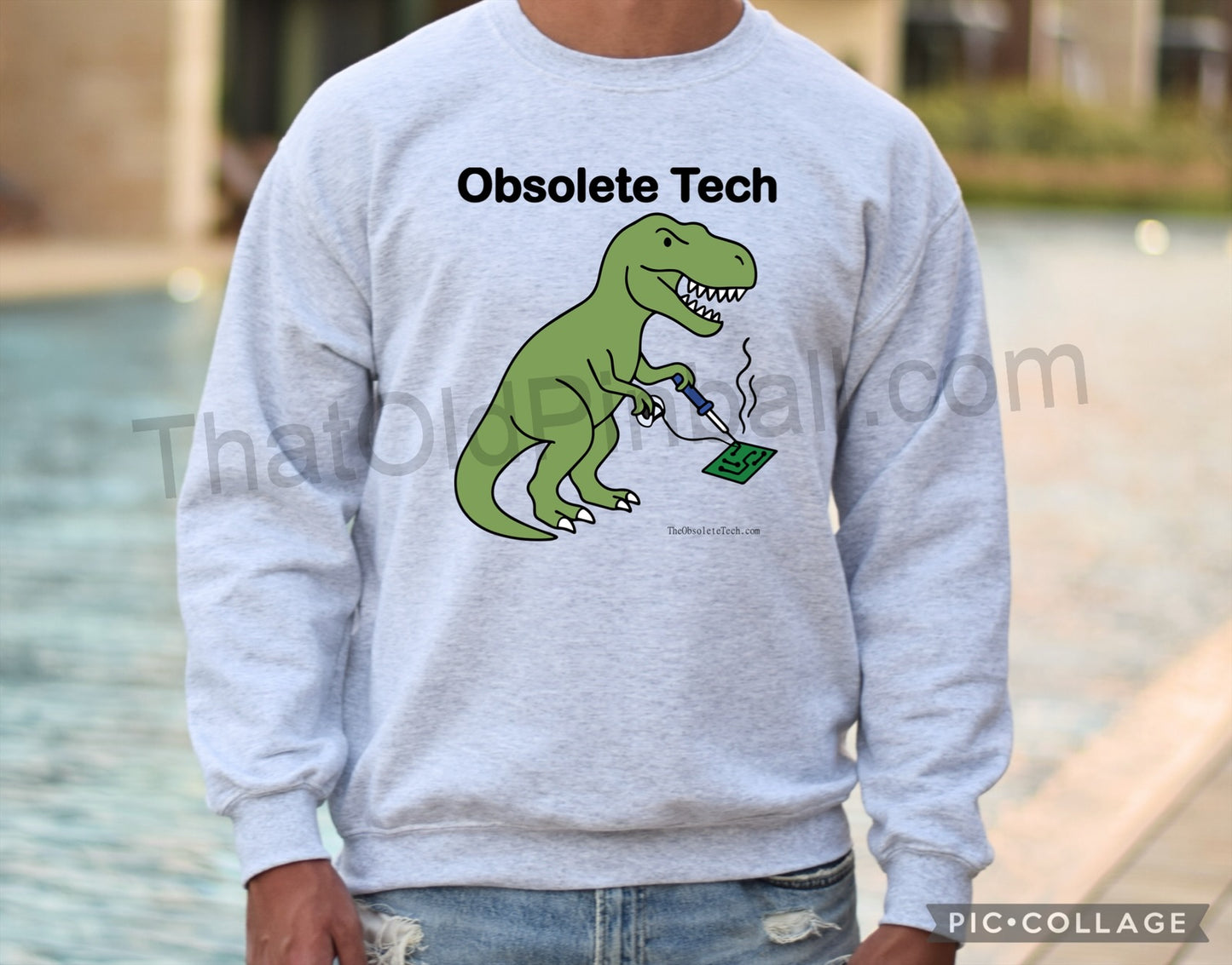 Tyrannosaurus Rex Obsolete Tech Sweatshirt