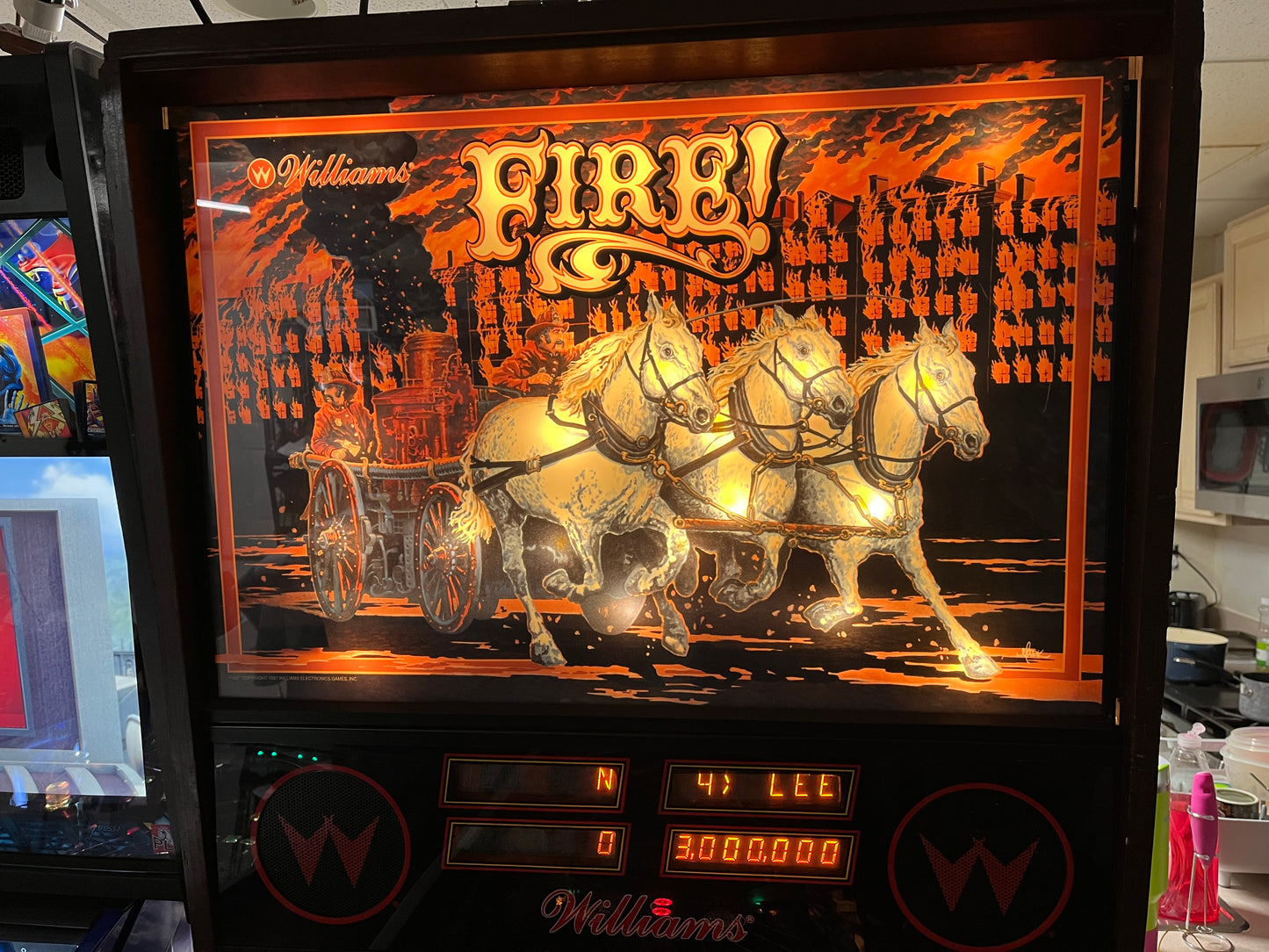 Williams FIRE!