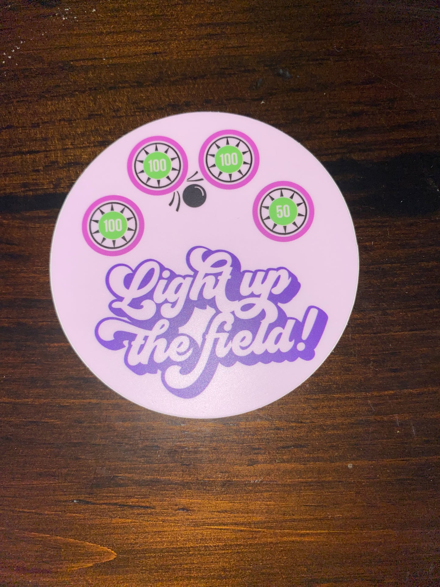 STICKERS - LIGHT UP THE FIELD