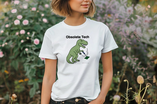 Tyrannosaurus Rex Obsolete Tech Tshirt