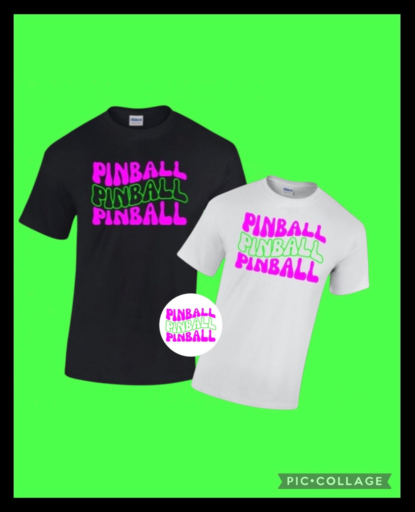 UNISEX T-SHIRT - PINBALL PINBALL PINBALL!