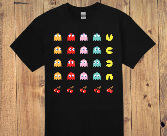 PACMAN & GHOSTS TSHIRT