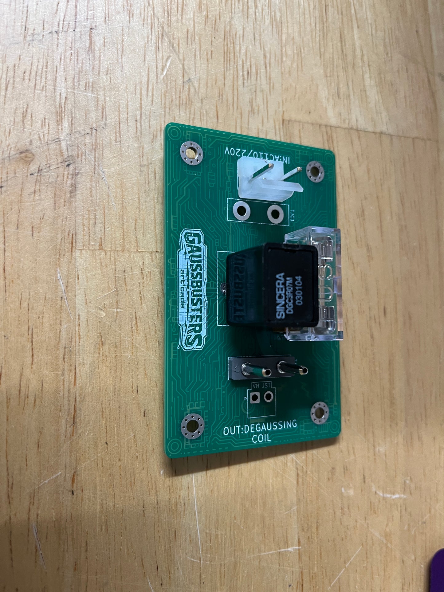 Degausse Add-on circuit Board.  For Degausse coil