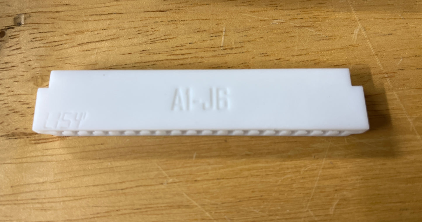 Gottlieb System 1  / System 80 - 4/6 digit Display connector 19 pin (same as Sys80 A1-J6)