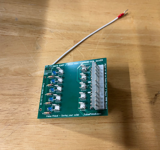 Data East / Sega PPB-1 - High Voltage Transistor Coils Saver - Version 1