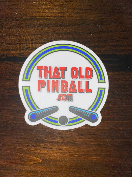 MAGNET - THAT OLD PINBALL LOGO