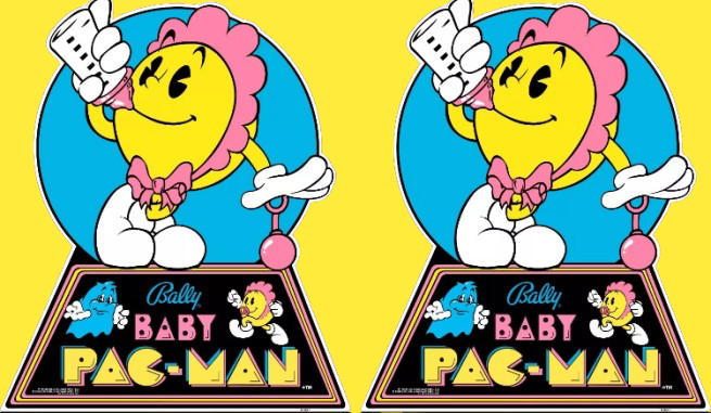 Baby Pac-Man Arcade Side
Art 2pc