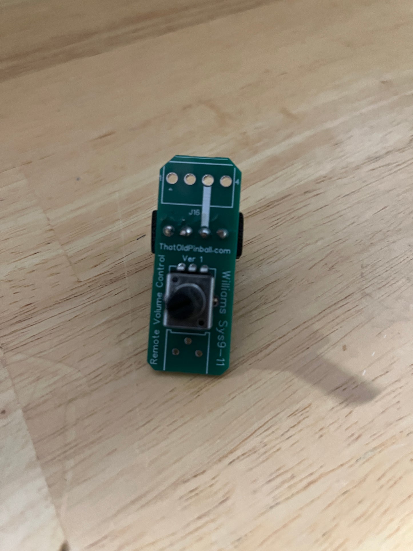 Williams System 11 Remote Volume Control Board | Williams Pinball Volume Adjustment Upgrade | System 3, 4, 6, 7, 9, 11A, 11B, 11C