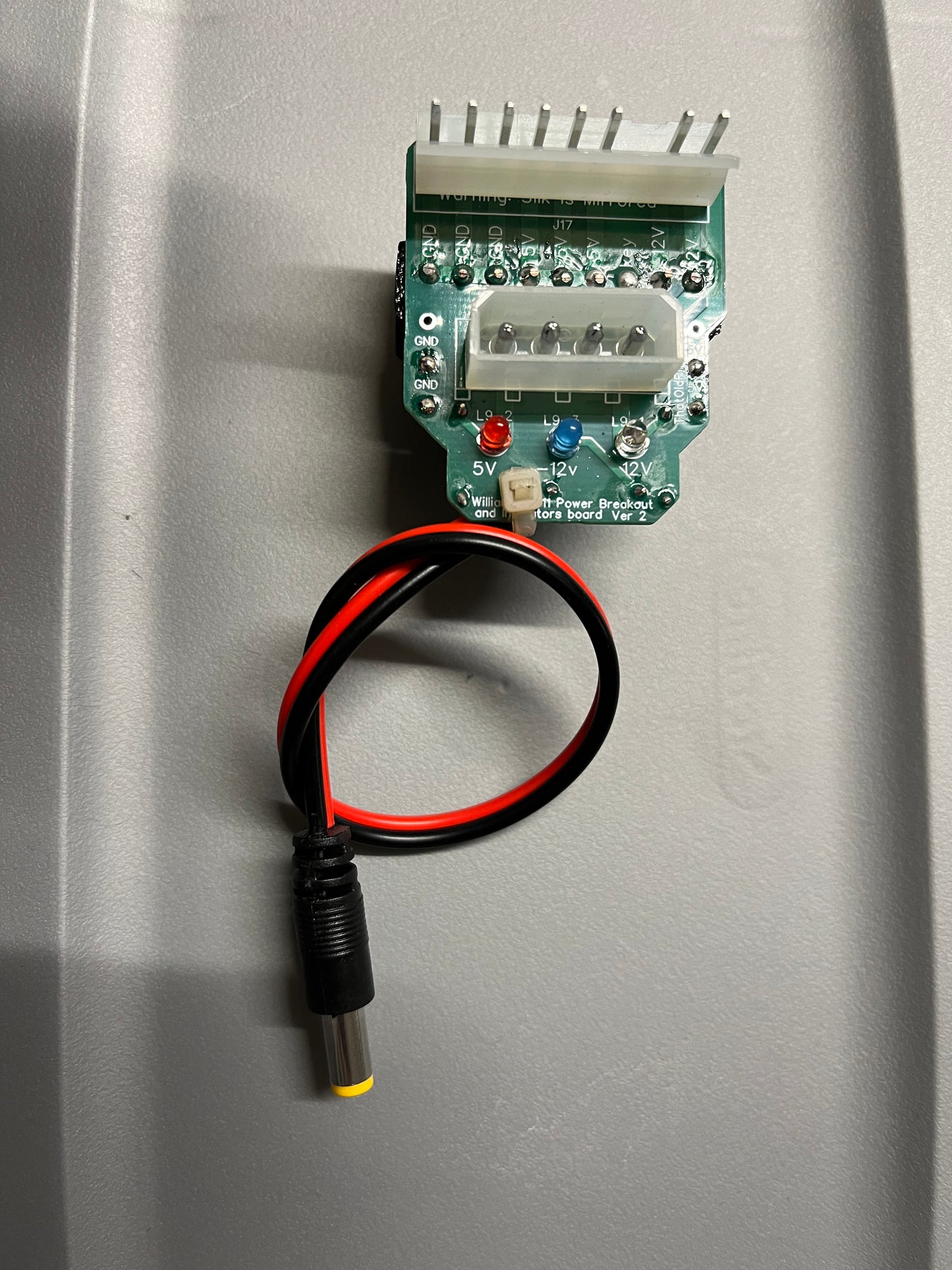 Williams 9-11, Data East Power Breakout Header