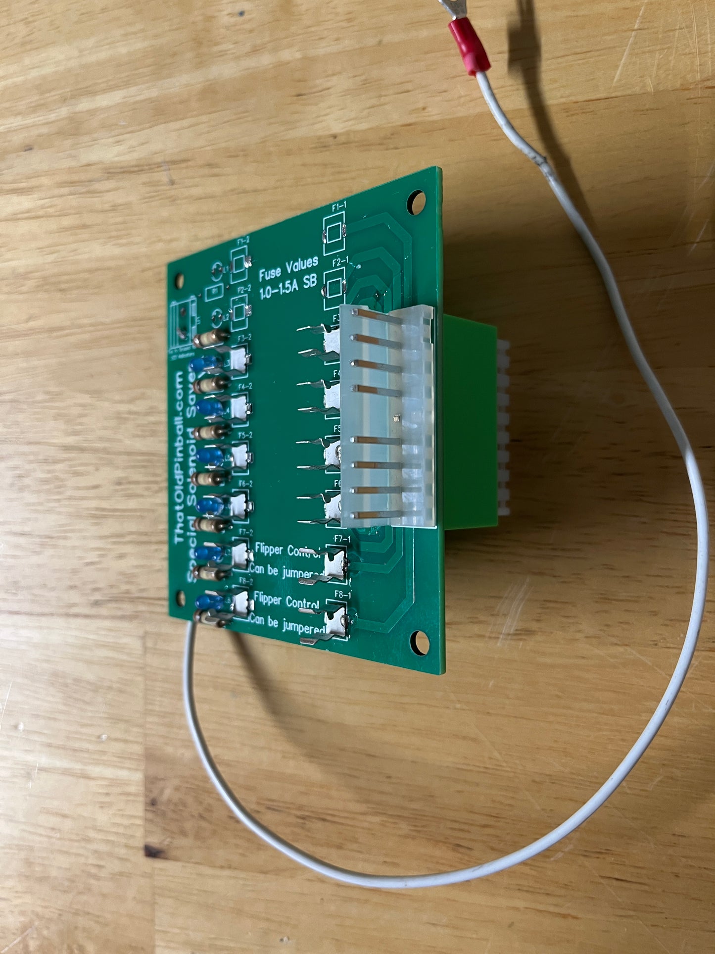 Special Solenoid Saver Board with LED indicators - Version 4.0