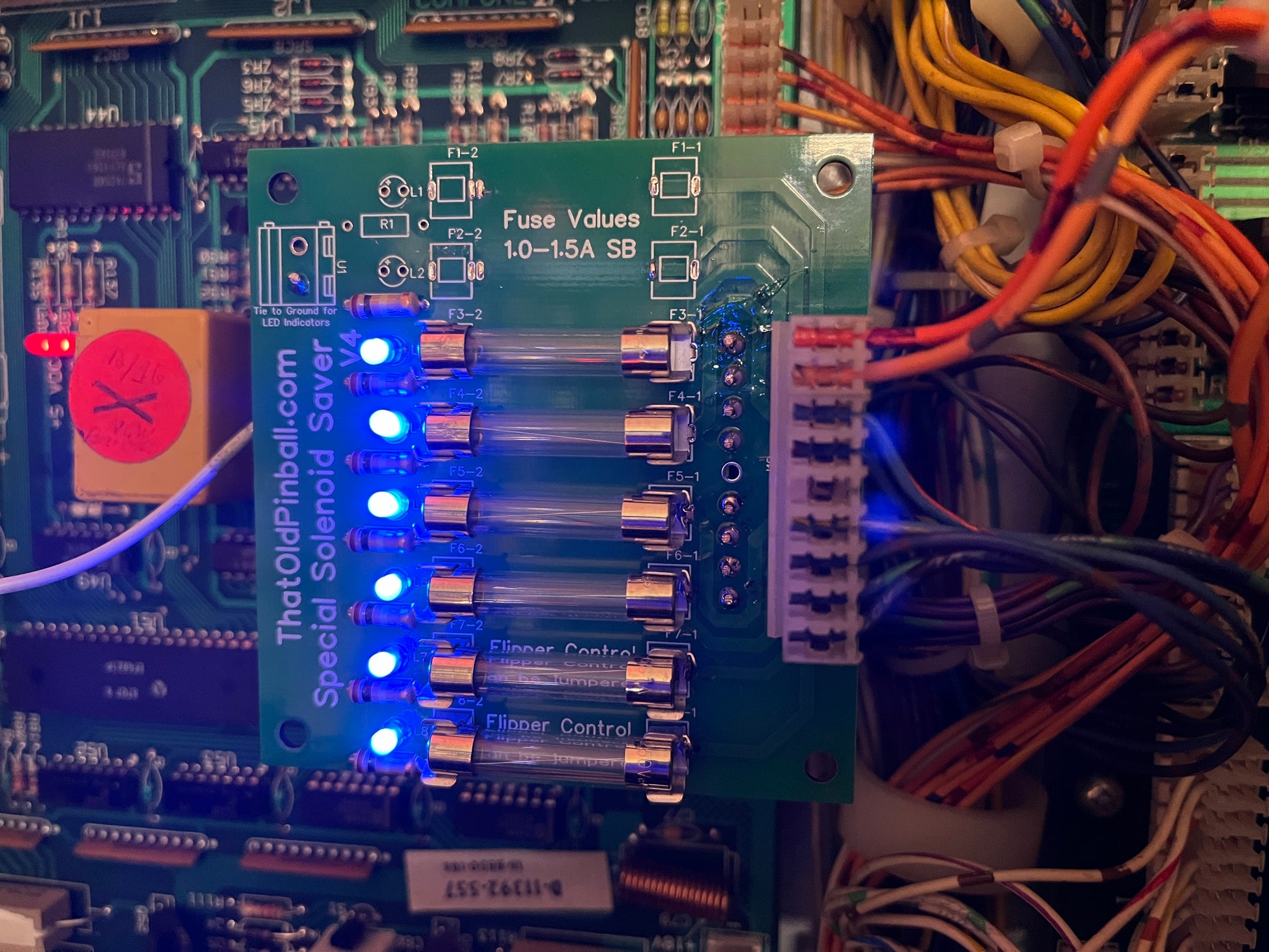 SSB Ver4 installed in an Williams Big Guns