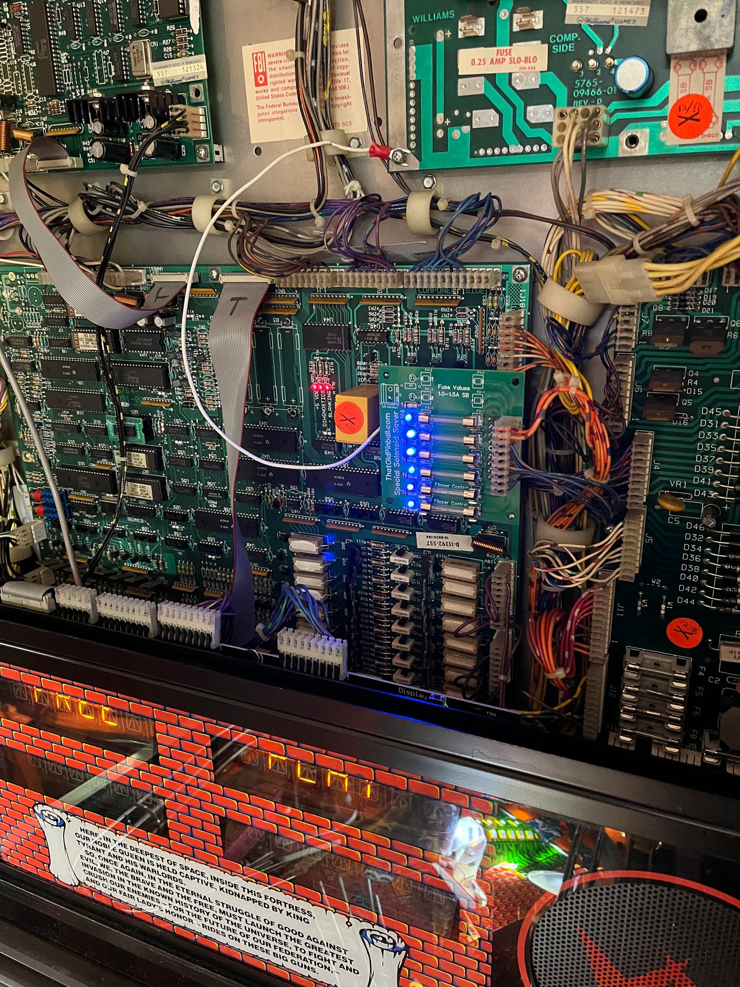 Special Solenoid Saver Board with LED indicators - Version 4.0
