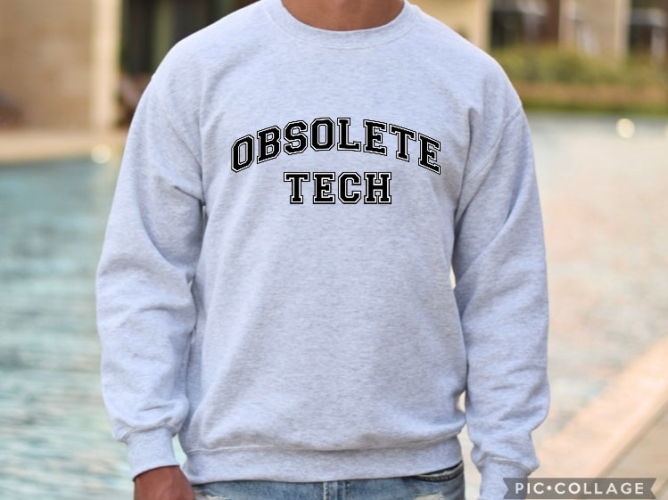 Obsolete Tech 2.0 Crew Neck Sweatshirt-Unisex