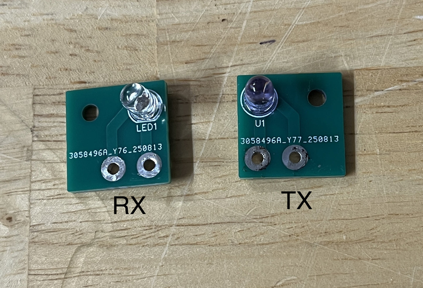 Gottlieb Opto Board Pair - 31240(TX) and 31241(RX)
